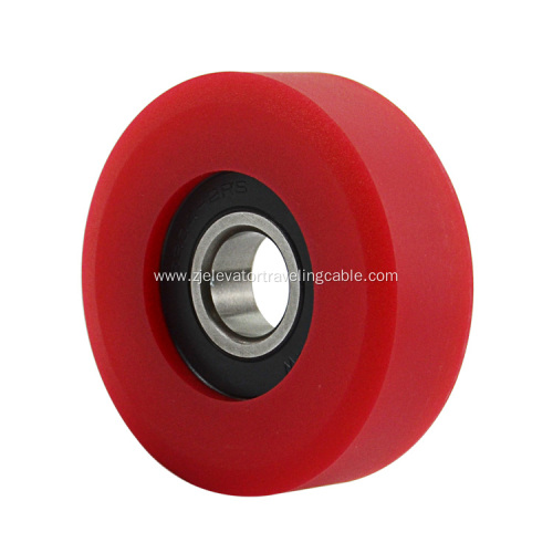 80mm Red Step Roller for Xizi OTIS Escalators 80*25*6304